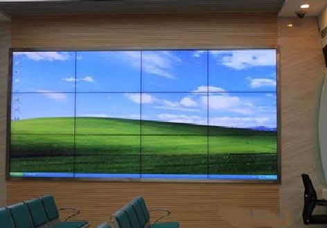 阿坝州液晶拼接屏的另类用法。